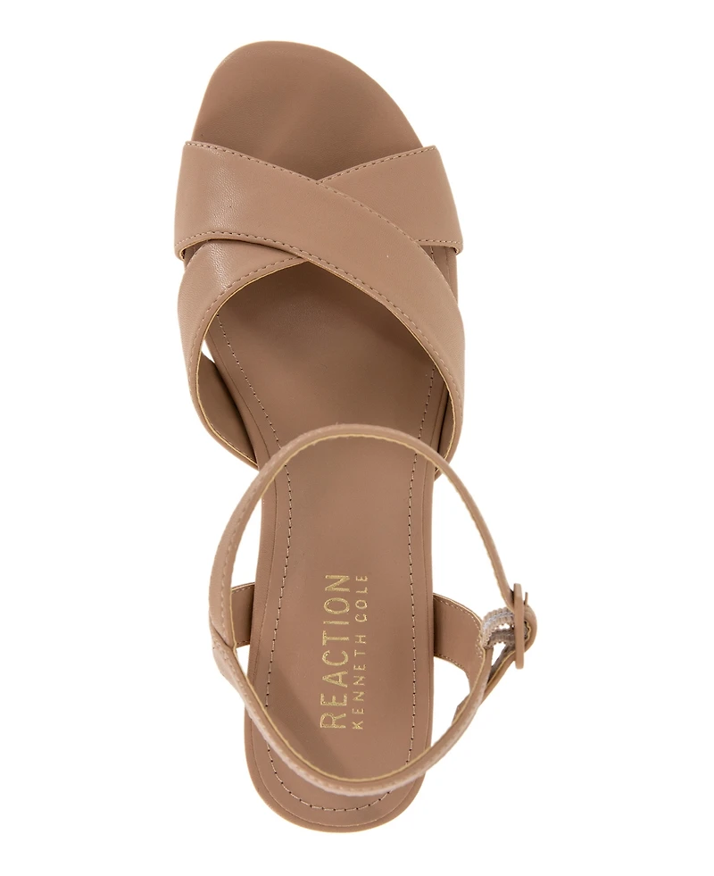 Kenneth Cole Reaction Women's Reeva Criss-Cross Platform Dress Sandals