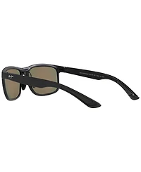 Maui Jim Unisex Sunglasses, MJ000677 Huelo 58