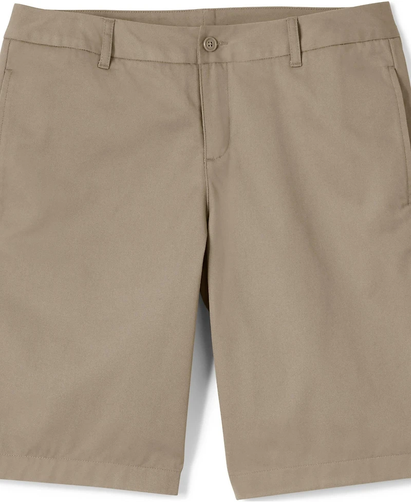 Lands' End Women's Plain Front Blend Chino Shorts