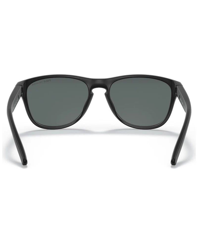 Polo Ralph Lauren Unisex Polarized Sunglasses, PH4180U 56