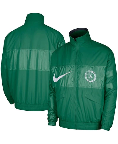 Men's Nike Kelly Green Boston Celtics Courtside Versus Capsule Full-Zip Jacket