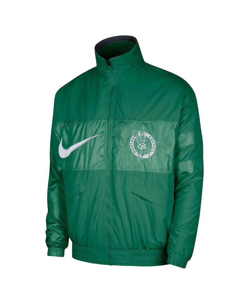 Men's Nike Kelly Green Boston Celtics Courtside Versus Capsule Full-Zip Jacket