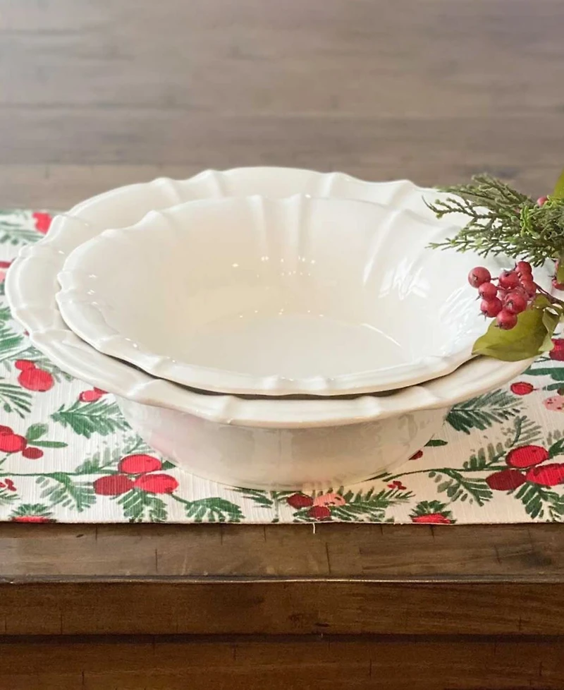 Euro Ceramica Chloe Large Pasta Bowl