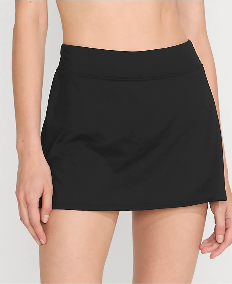 Lands' End Women's Mini Swim Skirt Bottoms