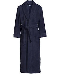 Lands' End Men's Full Length Turkish Terry Robe