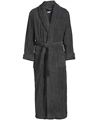 Lands' End Men's Full Length Turkish Terry Robe