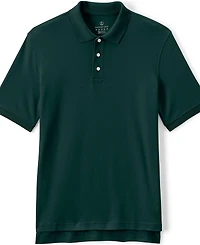 Lands' End Men's Short Sleeve Interlock Polo Shirt