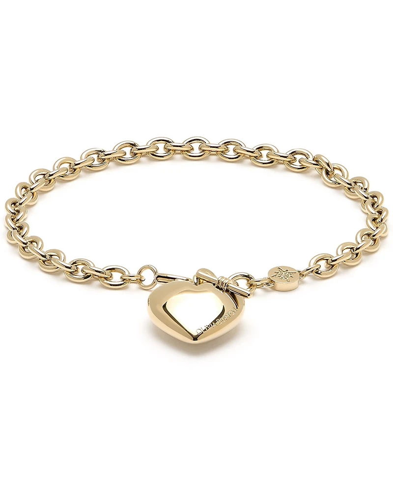 Olivia Burton 18K Gold-Plated Knot Heart Bracelet