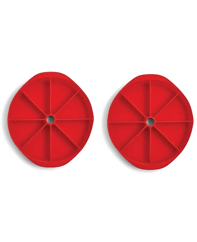 Mrs. Anderson's Baking Set of 2 Silicone Scone Pan, Bpa Free, Non-Stick European-Grade Silicone, 10.63" x 9.65" x 1.18"