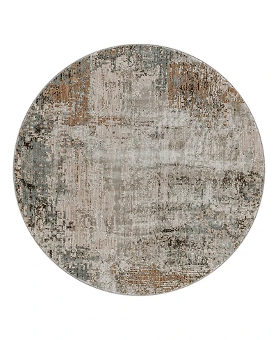 Livabliss Brunswick Bwk- 5'3" x 5'3" Round Area Rug