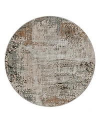 Livabliss Brunswick Bwk- 5'3" x 5'3" Round Area Rug