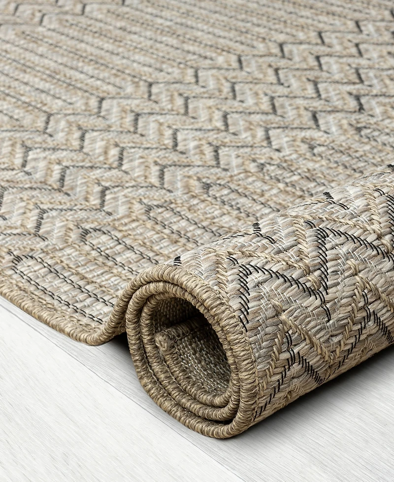 Lr Home Oliva Oliva-117 7'10" x 9'6" Outdoor Area Rug