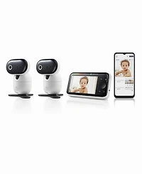 Motorola Connect 5.0" Wi-Fi Motorized Video Baby Monitor, 2 Camera Set
