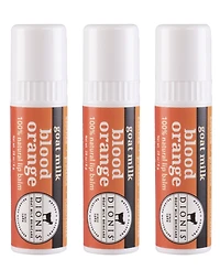 Dionis Blood Orange Lip Balm Set, 3 Piece