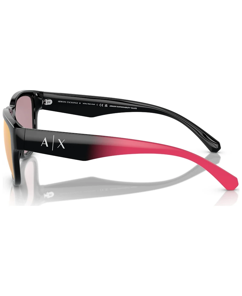 A|X Armani Exchange Men's Sunglasses, AX4115SU 54