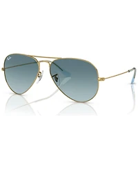 Ray-Ban Unisex Sunglasses, RB3025 Aviator Gradient