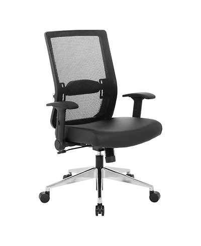Black Matrix Back Manager's Office Chair with Dillon Disinfectant Seat