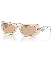 Prada Symbole Rectangular Women's Sunglasses, Pr 14YS