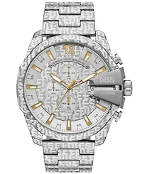 Diesel Men's Mega Chief Chronograph Stainless Steel Watch 51mm