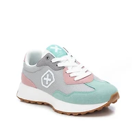 Xti Women's Sneakers By Grey With Multicolor Accent