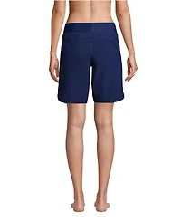 Lands' End Petite SunShade Upf 50 9" Board Shorts with Panty