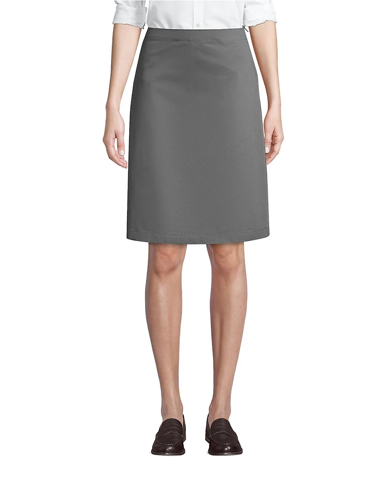 Lands' End Women's Blend Chino Skort Top of Knee