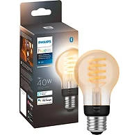 Philips Hue Filament A19 Bluetooth Smart Led Bulb - White Ambiance