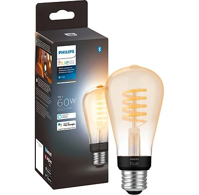 Philips Hue Filament ST19 Bluetooth Led Smart Bulb