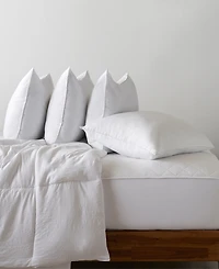 Ella Jayne Superior Cotton Blend Shell Soft Density Stomach Sleeper Down Alternative 4-Pack Pillows, King