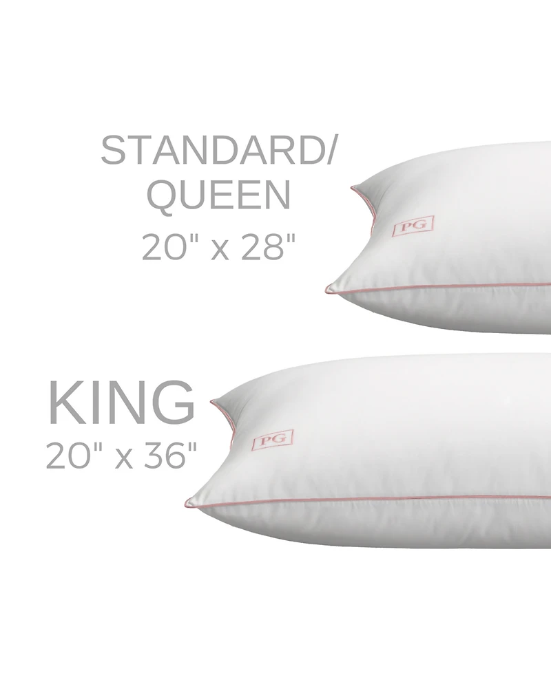 Pillow Gal White Goose Down & Feather Filled Pillow, King