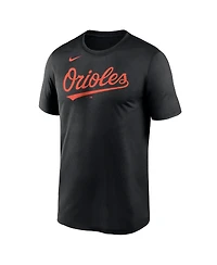 Men's Nike Black Baltimore Orioles New Legend Wordmark T-shirt