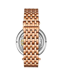 Stuhrling Men's Legacy Rose-Gold Stainless Steel , Rose-Gold Dial , 45mm Round Watch