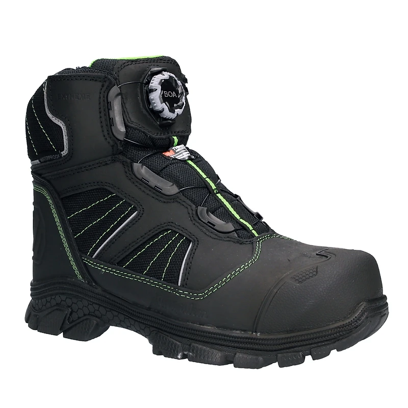 RefrigiWear Men's Men s Extreme Hiker Waterproof Insulated Freezer Boots with Boa Fit System - Ultimate Cold Weather Protection and Comfort