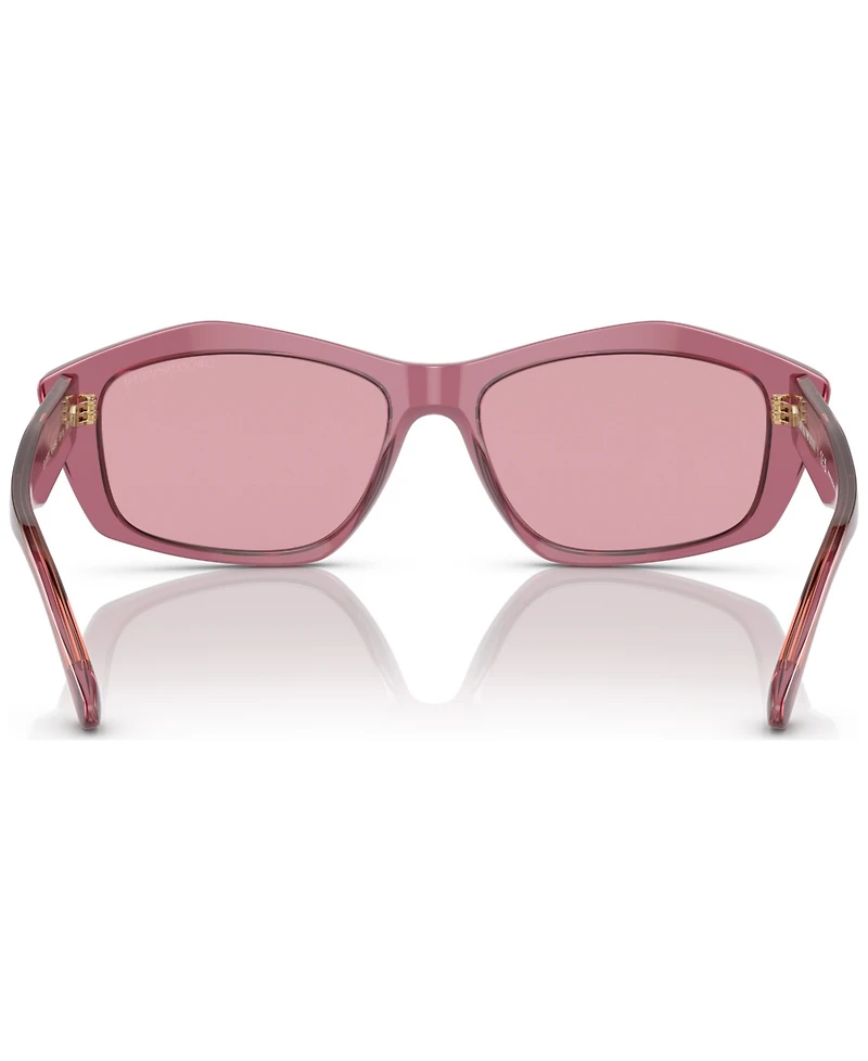Emporio Armani Women's Low Bridge Fit Sunglasses, EA4187F
