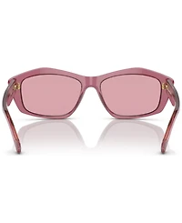 Emporio Armani Women's Low Bridge Fit Sunglasses, EA4187F