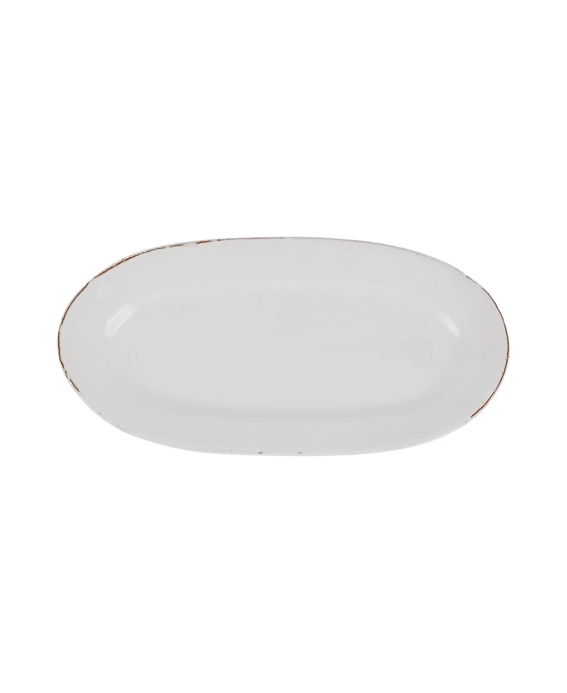 Vietri Cucina Fresca Narrow Oval Platter 16"