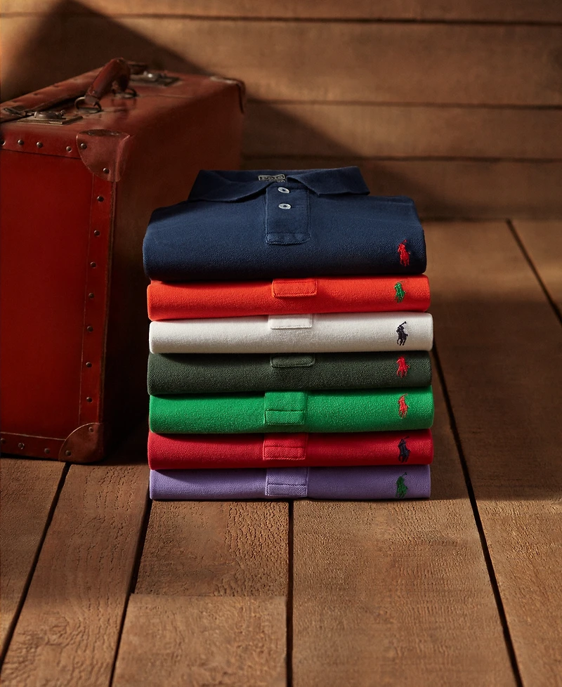 Polo Ralph Lauren Men's Big & Tall The Iconic Mesh Shirt