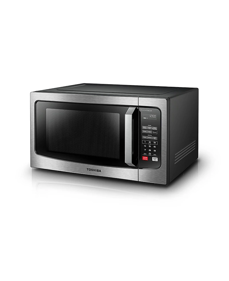Toshiba 1.6 Cubic Feet Microwave with Inverter Technology