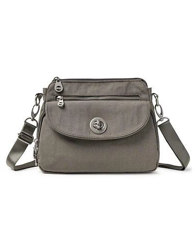 Baggallini Calais Crossbody Bag - Sterling Shimmer