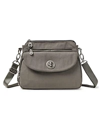 Baggallini Calais Crossbody Bag - Sterling Shimmer