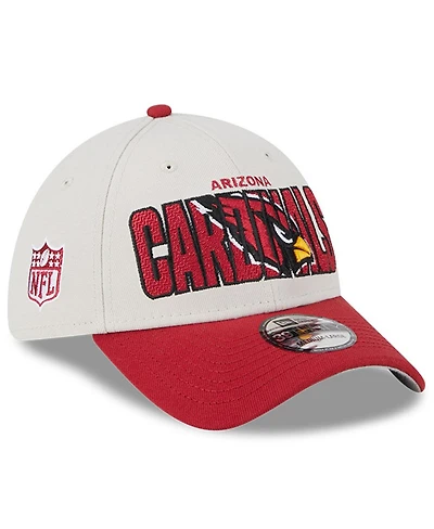 Men's New Era Stone, Cardinal Arizona Cardinals 2023 Nfl Draft 39THIRTY Flex Hat