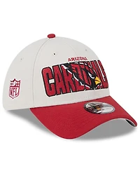 Men's New Era Stone, Cardinal Arizona Cardinals 2023 Nfl Draft 39THIRTY Flex Hat