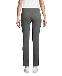Lands' End Petite Starfish Mid Rise Slim Leg Pants