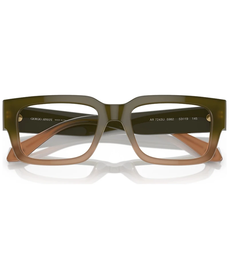 Giorgio Armani Men's Rectangle Eyeglasses