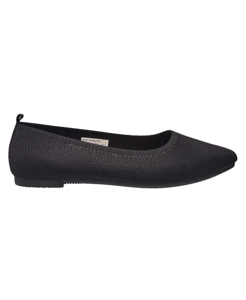 French Connection Women's Caputo Round Toe Ballet Flats
