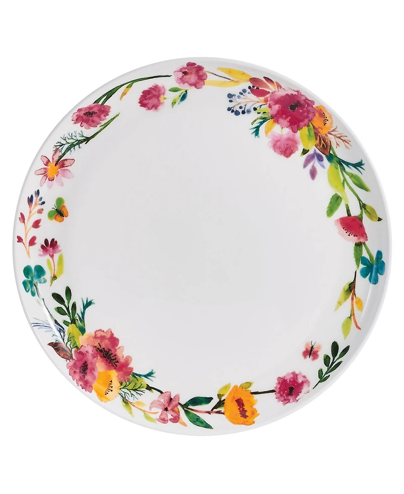 Mikasa Karina Bone China 12 Piece Dinnerware Set, Service for 4