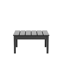 WestinTrends Outdoor Patio Modern Adirondack Coffee Table