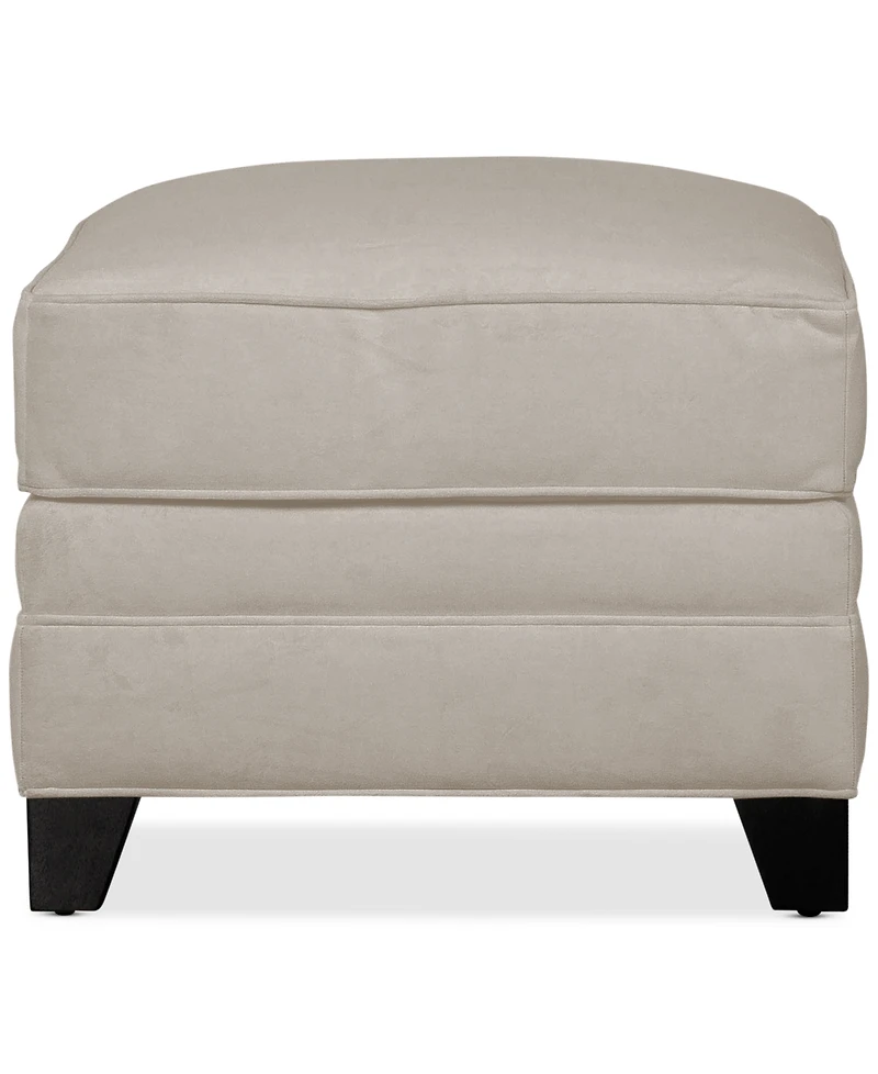 Closeout! Kallison 32" Fabric Ottoman, Created for Macy's