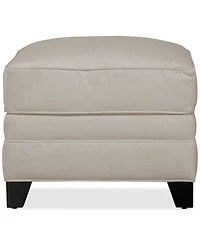 Closeout! Kallison 32" Fabric Ottoman, Created for Macy's