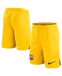 Men's Nike Yellow Barcelona Stadium Fourth Performance Replica Shorts